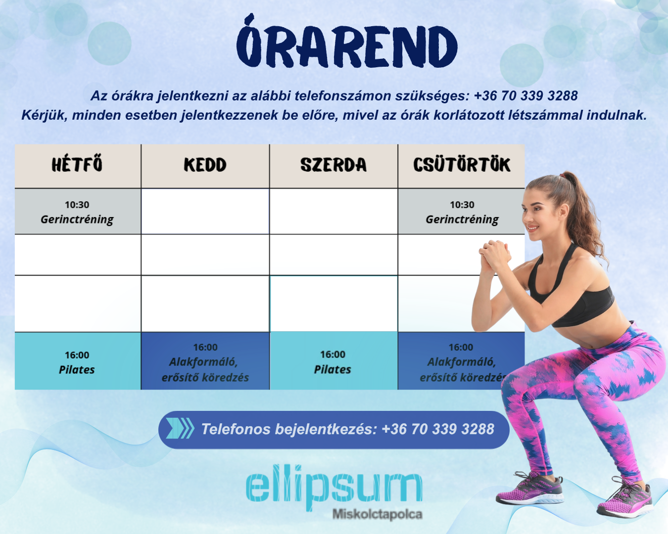 Órarend