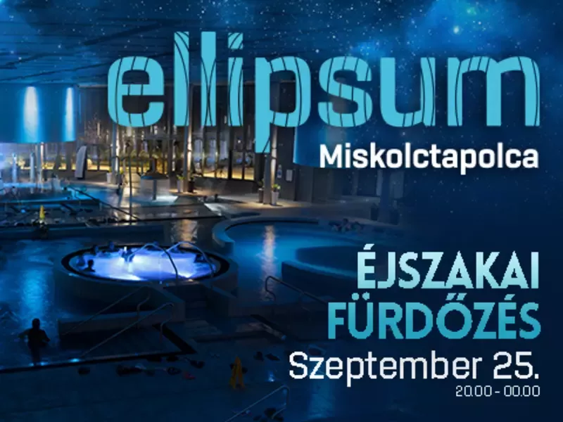 Zenés éjszakai fürdőzés az Ellipsumban