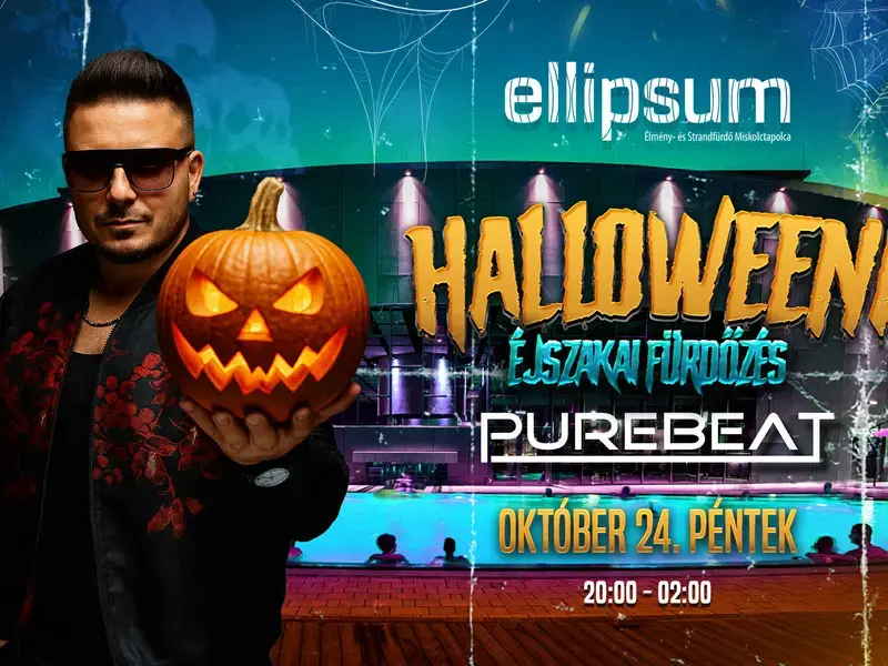 🎃 Halloweeni Éjszakai Fürdőzés – Október 24.